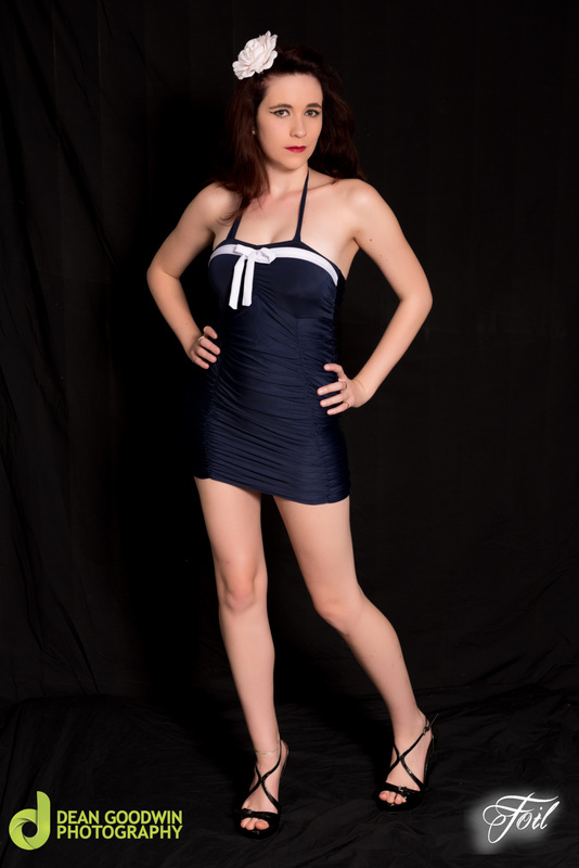 Foil Clothing - Tanya Jane -Model